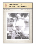 Mennonite Family History October 2024